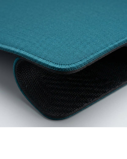 Losh Ripstop Nylon Mouse Pad 450 x 350 mm Deep Teal - Detail view